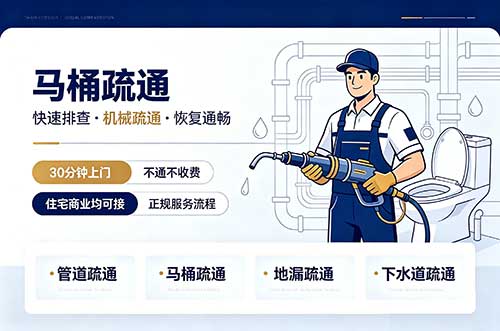 合肥马桶疏通